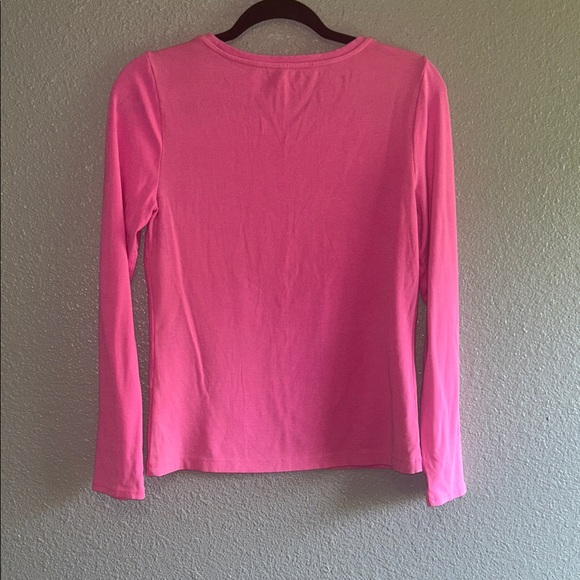 Lilly Pulitzer Fuchsia Short Sleeve Tee - Picture 6 of 6